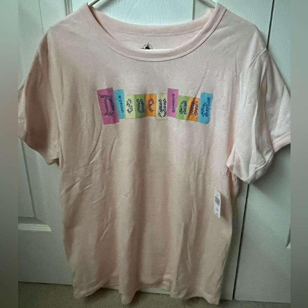 NWT Disneyland Rhinestone Women’s Tee Size XL